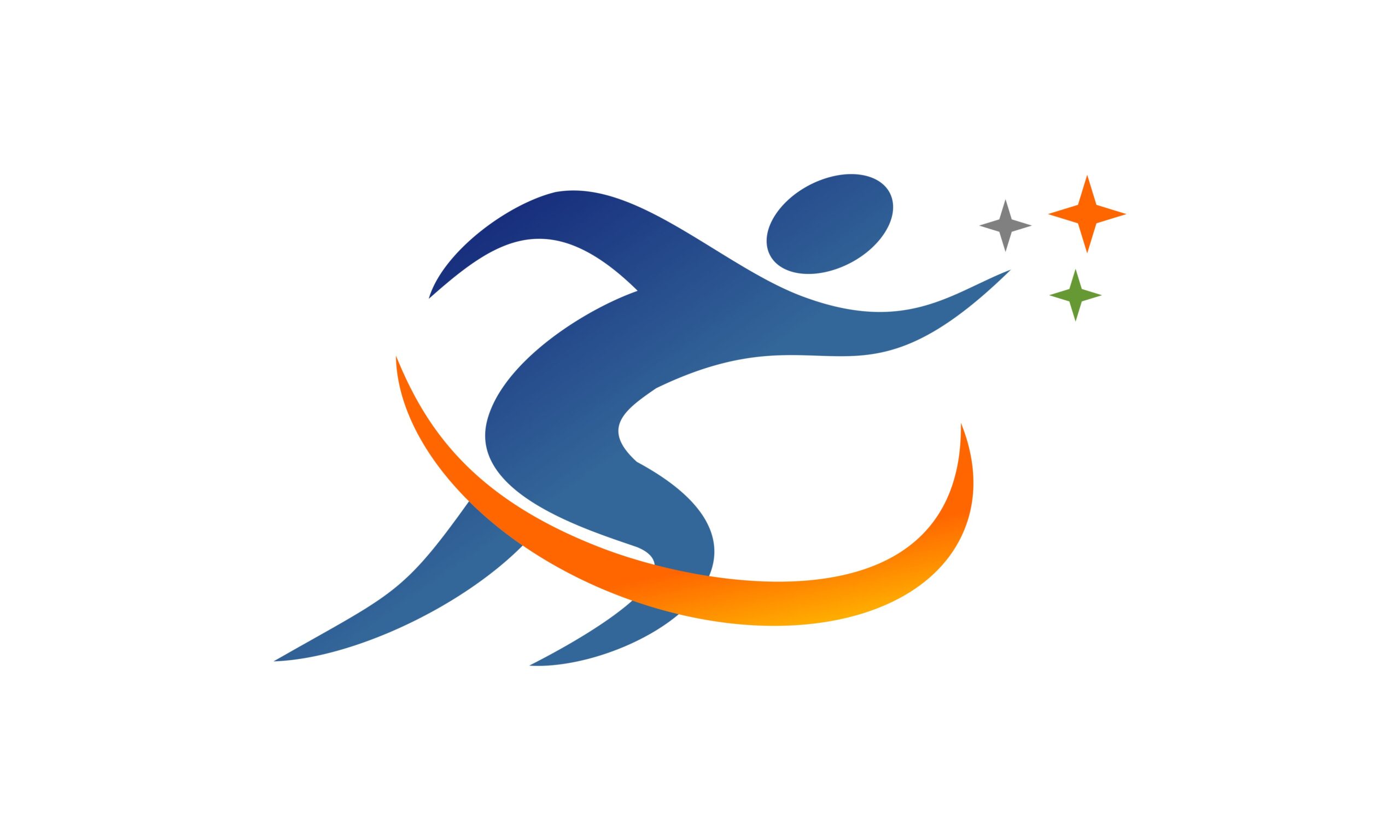 Premium Vector  Sport icon set with athletics logo set
